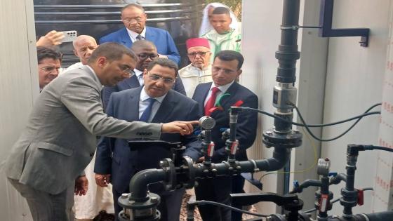 وسط فرحة الساكنة..باري عامل إقليم طاطا يدشن محطتين لتصفية مياه الشرب بجماعة تسينت.