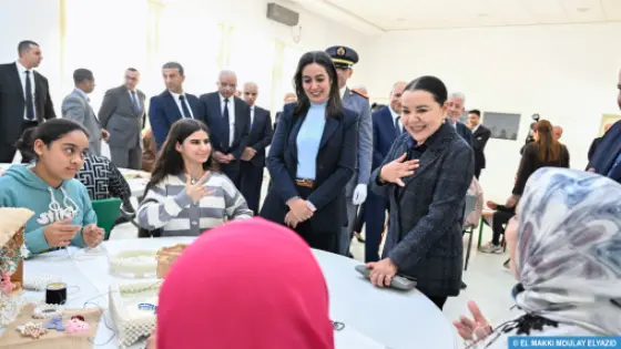 صاحبة السمو الملكي الأميرة للا أسماء..التزام انساني متواصل بالأطفال الصم وضعاف السمع